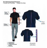 New Deped Teachers Uniform for Men Fabric Set TELA Only Teachers Uniform  2025