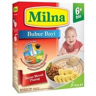 MILNA BUBUR BAYI REGULER BERAS MERAH 120