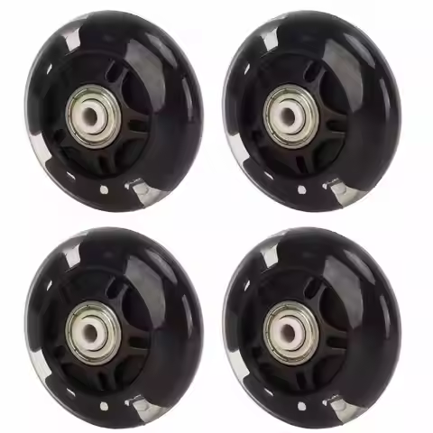 4PCS Roller Skate Wheel Skate Wheel 63/69mm Inline Skate Flash Wheel Roller Skate PU Wheels Replacem