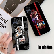 Back cover for oppo a17 / a17k with picture of monkey d lufy and members