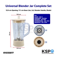 Universal Fruit Juice Blender Jar,  Set, Compatible with Model MX-795N / Sharp Blender Model EM-11 /