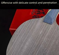 ไม้ปิงปอง DHS RED DOUBLE HAPPINESS ใบมีด Wang Hao Crazy Swinging Hao Classic Crazy Swinging Hao Arc 