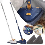 Mop - Triangle Mop - Floor Mop, Ceiling Mop, Multi-Function 360 Degree Rotating Glass