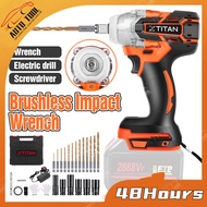 CLC 988VF/2888VF Lithium Battery Brushless Impact Wrench 3 In 1 Brushless Powerful Wrench/Drill/Scre