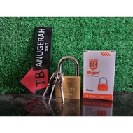BIGEN 40MM PADLOCK - BIGEN YELLOW VEER PADLOCK