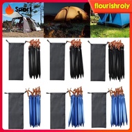 [Flourish] Tent Stakes Heavy Duty Camping Tent Nails for Camping Outdoor Backpacking