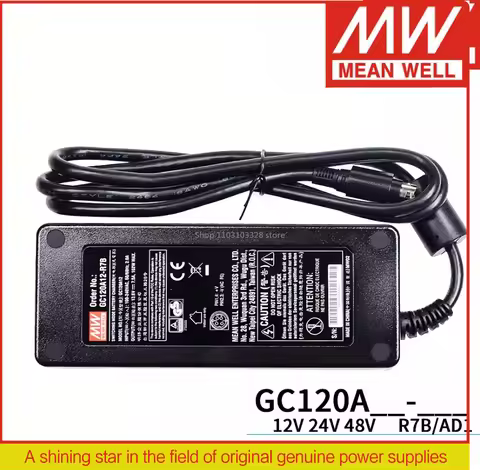 MEAN WELL 120W Single Output Battery Charger GC120A12-R7B | 13.6V GC120A24-R7B | 27.2V GC120A48-R7B