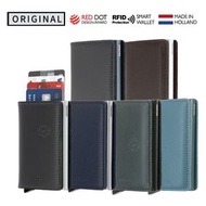 SECRID - RFID智能防盜真皮銀包- Slim wallet - Original 黑色 (銀鋁) [平行進口]