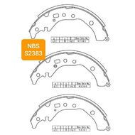 (NBS)REAR PERODUA NEW ALZA 2013+ BRAKE SHOE S2383