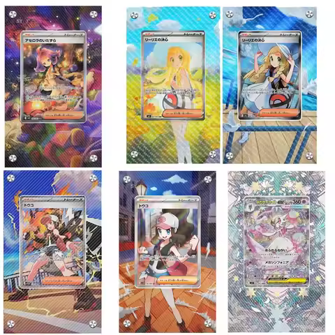 Pokemon SV11 Touko Meloetta M1S Lillie Acerola Gardevoir Card Extended Painting Psa Display Rack Car