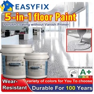 5 in 1self leveling epoxy sand floor paint 5kg epoxy floor paint waterproof paint  For Warehouse