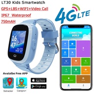 Full Touch Kids Smart Watch Video Call 4G Smart Phone Watch WIFI GPS Map Waterproof Camera Remote Mo