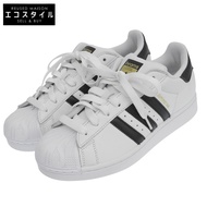 阿迪達斯 JR4422 Superstar 男鞋，白色/黑色，尺寸 26.5cm（美國號），近全新 [二手]