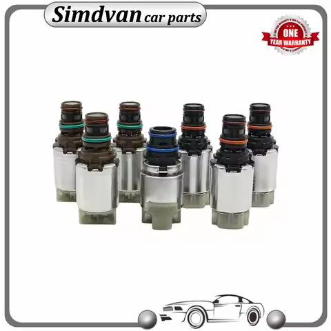 7PCS Transmission Solenoid Kit for Ford Escape Fusion Mazda Tribute Mercury Mariner Milan 6F35 6F15