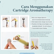 Aromatherapy & Vitamin C Showerhead - Aroma Sense - AS9000