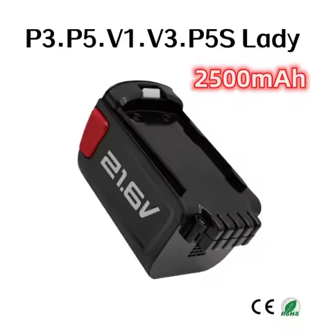 100% Original 2500mAh for Midea V1 V3 P3 P5 P5pro P5S Lady P70 P81 BP21620D BP21625A VH1704 Vacuum C