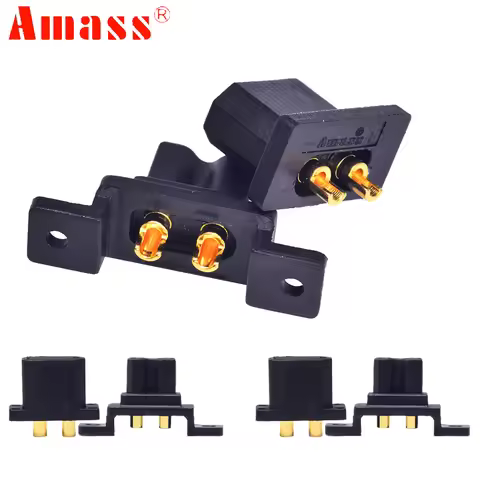 5pair/lot Amass XT30G DC500V 15-30A Male & Female Plug Connector For RC Quadcopter FPV Racing Drone 