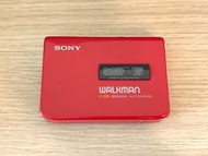 超極罕法拉利紅色 Sony Walkman WM-EX70 懷舊 隨身聽 錄音機 卡帶機 不是 Discman CD MD