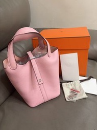 Hermès Picotin 18 櫻花粉