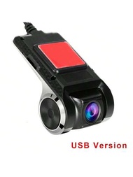 汽車攝像頭記錄器hd隱藏攝像頭wifi雙鏡頭usb行車紀錄器,適用於汽車dvd Android播放器adas 1080p夜視版4k行車紀錄器