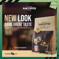 Original Kluang RailCoffee Black Coffee (20's x 15g Sachets) SERBUK KOPI UNCANG Kluang Rail Coffee