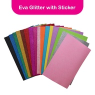 Eva Foam Glitter with Sticker