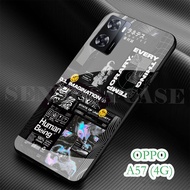 Softcase Glass Kaca OPPO A57 (4G) 2022 - Casing hp OPPO A57 (4G) 2022 [ S70 ].