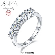 925 sterling silver ring inlaid with moissanite ring S925 gold ring rings for women pure silver Ring