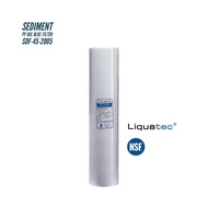 Liquatec ไส้กรองน้ำดื่ม PP Big Blue ขนาด 4.5 x 20 นิ้ว ความละเอียด 5 ไมครอน (µm)