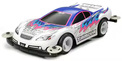 Genuine Tamiya 18613 MINI 4WD Car TRF-Racer Jr. with Transparent Soft Shell MS Chassis Double Shaft 