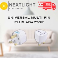 Universal Multi Plug | UK plug adapter | High Amp Multi Pin Plug | 13A Socket | UK Plug 3 Pin Plug