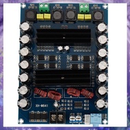 (GPBS) XH-M641 TPA3116D2 DC12V 24V 150W X 2 Audio Digital High Power 2 Channels Car Amplifier with B