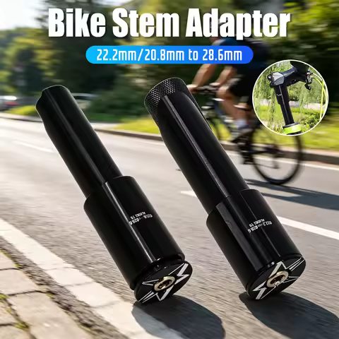 Quill to Ahead Bike Stem Riser Adapter Outdoor Cycle Biking Entertainment 22.2mm/20.8mm to 1 1/8 inc