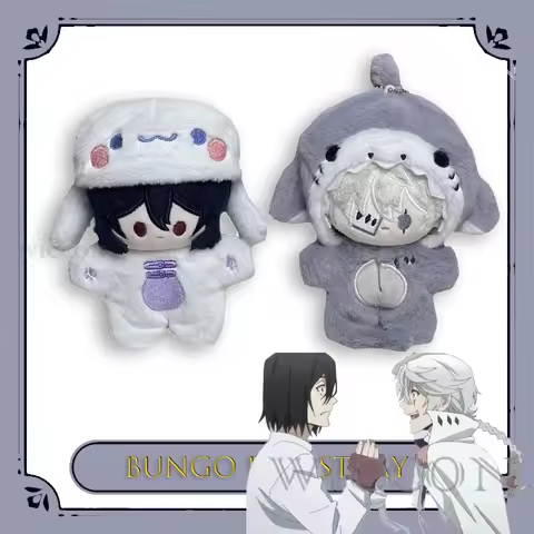 Bungo Stray Dogs Fyodor Dostoevsky Gogol Cotton Plush Pendant Edogawa Ranpo Akutagawa Nakahara Chuuy