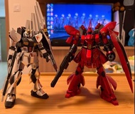 Hguc 1/144  v gundam sazabi metallic coating 電鍍 金屬色 高達 沙煞比 模型