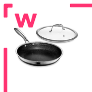 HexClad Hybrid Non-Stick Frying Pan [26cm] [Non-Stick] IH/Oven/Dishwasher safe (manufacturer's direc