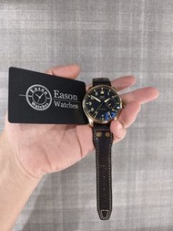 ❤️公價$107000 銅錶 大飛 七日動力儲備 自動機械錶 ✅證書 ✅盒 IWC 501005