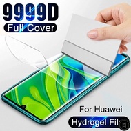 WH 9999D Soft Full Cover Hydrogel Film Huawei P50 P40 P30 P20 Pro P30 Lite P10 Plus Mate 30 20 10 No