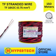 Hypertech TF Twisted Wire #18X2 -150meters Used in general purpose appliance wiring, doorbell, etc.