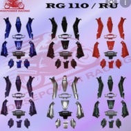 RG 110 / RU COVER SET FULL SET SUZUKI (269 BLUE, RED, SILVER, PURPLE, BLACK, GREEN)