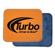 Turbo Bowling Orange Leather Ball Wipe Pad /Bowling Ball Towel(size 18.2cm*15.3cm)