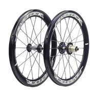 SILVEROCK SR40 20  1 1/8 451 406 Minivelo Wheelset with DECA SR Hubs Rim V Brake 11s 100mm 130mm for Fnhon NEO Folding Bikes Aero Wheels