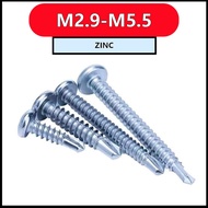 Blue Zinc Plated Pan Head Self Drilling Screws M2.9-M5.5 for Metal Roofing & Construction 【FKY-M】