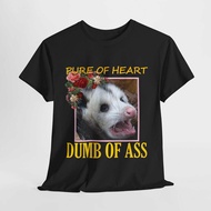 Pure Of Heart Dumb Of Ass Opossum T-Shirt 9E0f