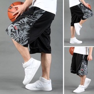 Men s Loose 7 Points Basketball Sports Bermuda Plus Size 5 Points