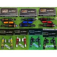 Rear absorber (EDGE Racing)  ABSORBER NVX155 V1 V2 / NMAX V2 305 MM 1 PAIR [ HEAVY DUTY ADJUSTABLE ]