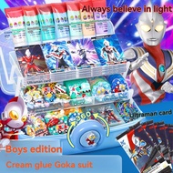 guka cream set murah goo goo card diy goo card set Goo Card Cream Glue diy Ultraman Fire Lacquer Sea