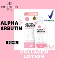 ALPHA ARBUTIN 3 PLUS COLLAGEN LOTION | HANDBODY ALPHA ARBUTIN 3 PLUS 500ML