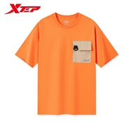 Xtep Sport short sleeve T-shirt men summer fashion