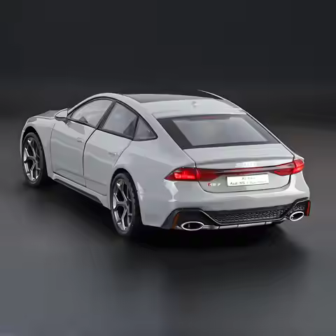 1:24 Audi RS7 Sportback All New Luxury Medium Cars Alloy Diecast Model Car Sound Light Fine Collecti